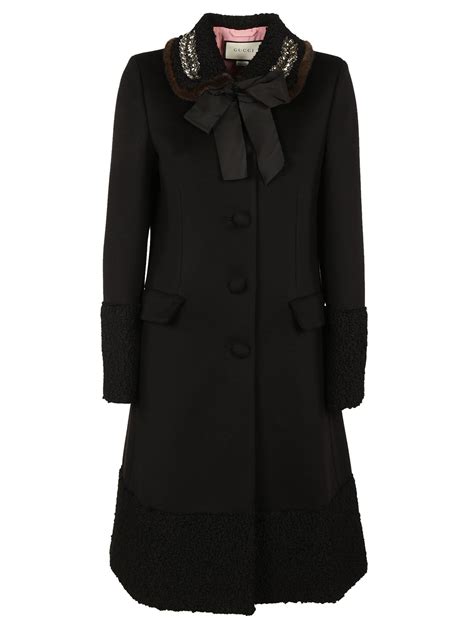 black face coat gucci|gucci coat women.